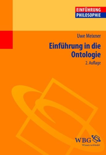 Beispielbild fr Einfhrung in die Ontologie zum Verkauf von medimops