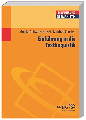 Stock image for Einfhrung in die Textlinguistik for sale by medimops