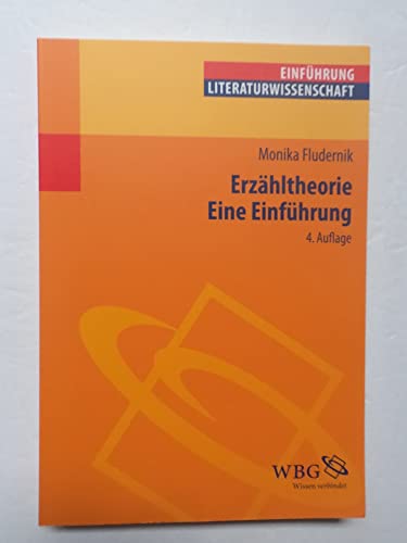 Beispielbild fr Erzhltheorie - Eine Einfhrung. zum Verkauf von SKULIMA Wiss. Versandbuchhandlung