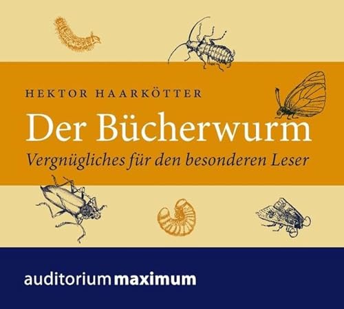 Imagen de archivo de Der Bcherwurm, Audio-CD: Vergngliches fr den besonderen Leser a la venta por medimops