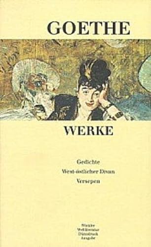 Beispielbild fr Werke in sechs Einzelbnden. Nach dem Text der Artemis-Gedenkausgabe der Werke Goethes: Werke, 6 Bde., Ln, Bd.1, Gedichte zum Verkauf von medimops