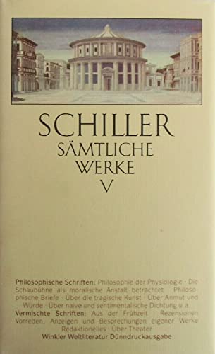 Stock image for Sämtliche Werke, 5 Bde., Ln, Bd.5, Philosophische Schriften for sale by HPB-Movies