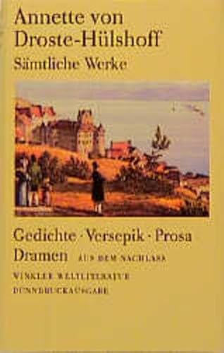 Beispielbild fr Smtliche Werke, 2 Bde., Ln, Bd.2, Gedichte, Versepik, Prosa, Dramen, Libretti, bersetzungen: Gedichte, Versepik, Prosa und Dramen (Smtliche Werke in zwei Bnden) zum Verkauf von Alexander Wegner