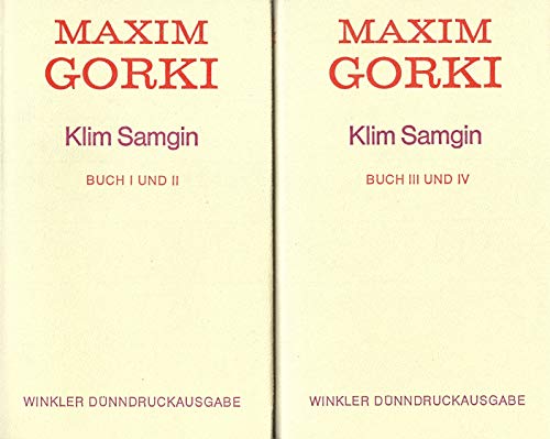 Beispielbild fr Klim Samgin. Vierzig Jahre Gorki, Maxim. zum Verkauf von INGARDIO