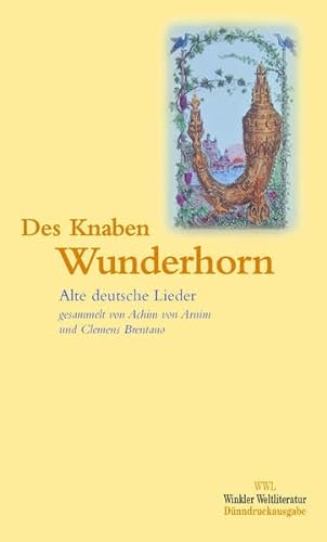 9783538054196: Des Knaben Wunderhorn: Alte deutsche Lieder