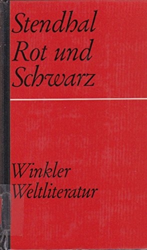 9783538065185: Rot und Schwarz. Chronik aus dem Jahr 1930 - , Stendhal