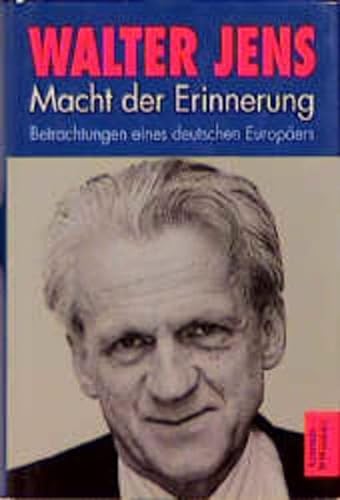 Beispielbild fr Macht der Erinnerung: Betrachtungen eines deutschen Europa?ers (German Edition) zum Verkauf von Solomon's Mine Books