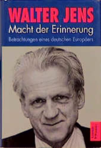 Imagen de archivo de Macht der Erinnerung: Betrachtungen eines deutschen Europa?ers (German Edition) a la venta por Solomon's Mine Books