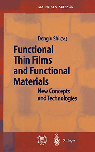 Stock image for Functional Thin Films and Functional Materials : New Concepts and Technologies for sale by Ria Christie Collections