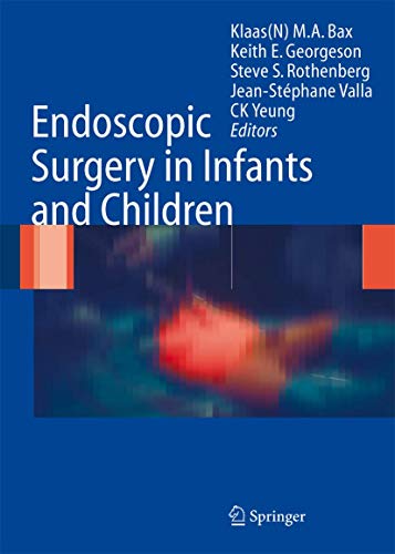Beispielbild fr Endoscopic Surgery In Infants And Children zum Verkauf von Basi6 International