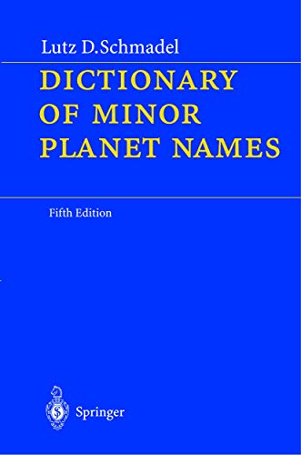 Beispielbild fr Dictionary of Minor Planet Names zum Verkauf von dsmbooks