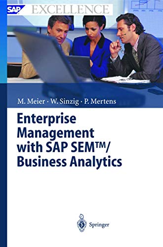 9783540002536: ENTERPRISE MANAGEMENT WITH SAP SEM/ BUSINESS ANALY