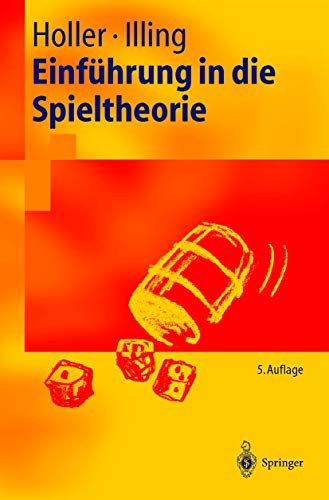 Imagen de archivo de Einfhrung in die Spieltheorie (Springer-Lehrbuch) a la venta por medimops