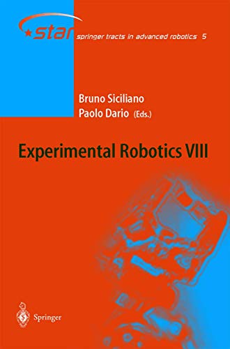 9783540003052: Experimental Robotics VIII: 5 (Springer Tracts in Advanced Robotics)