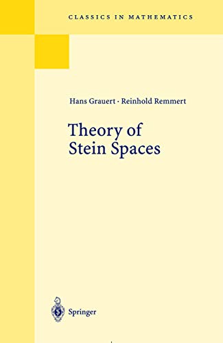 Stock image for Theory of Stein Spaces for sale by Ammareal