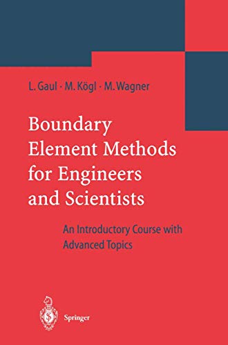9783540004639: Boundary Element Methods for Engineers and Scientists: An Introductory Course With Advanced Topics