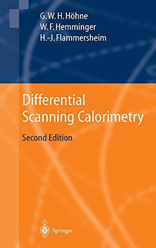 Stock image for Differential Scanning Calorimetry. for sale by Antiquariat im Hufelandhaus GmbH  vormals Lange & Springer