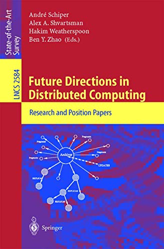 Beispielbild fr Future Directions in Distributed Computing : International Workshop, Bertinoro, Italy, June 3-7, 2002: Revised and Invited Papers (Lecture Notes in Computer Science, Vol. 2584). zum Verkauf von CSG Onlinebuch GMBH