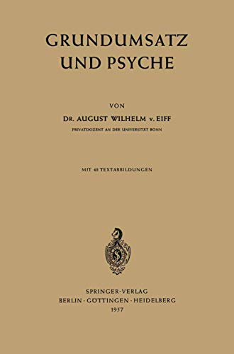 Stock image for Grundumsatz und Psyche (German Edition) for sale by Lucky's Textbooks