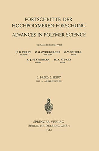 9783540026259: Fortschritte der Hochpolymeren-Forschung: Advances in Polymer Science: 2/3