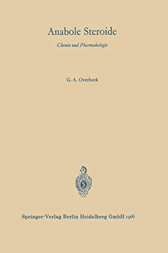 9783540036333: Anabole Steroide: Chemie und Pharmakologie (German Edition)