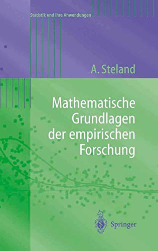 Imagen de archivo de Mathematische Grundlagen der Empirischen Forschung a la venta por Better World Books