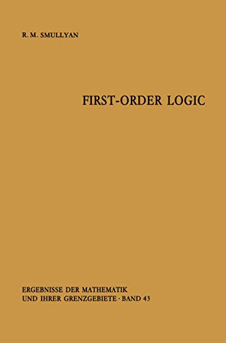 9783540040996: First-Order Logic: 43
