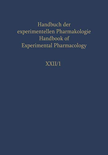 Stock image for Die Gestagene, Teil 1 [Handbuch der Experimentellen Pharmakologie, Band XXII/1 = Handbook of Experimental Pharmacology: New Series, Volume 22/1] for sale by Tiber Books