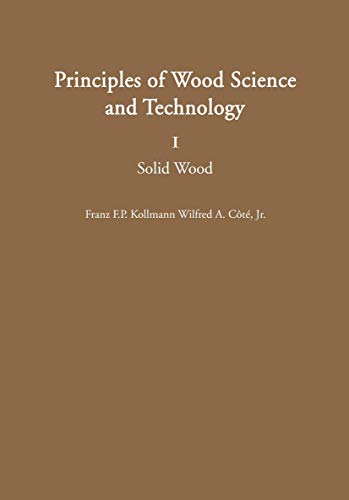9783540042976: Principles of Wood Science and Technology: I Solid Wood