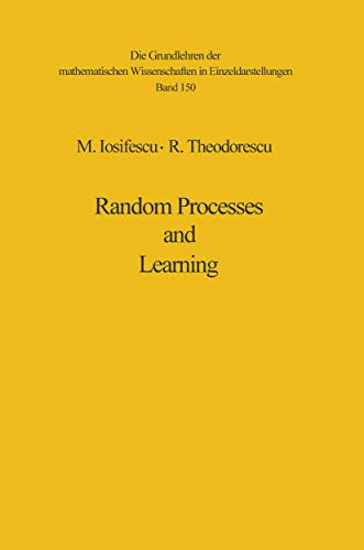 9783540045045: Random Processes and Learning: 150 (Grundlehren der Mathematischen Wissenschaften)