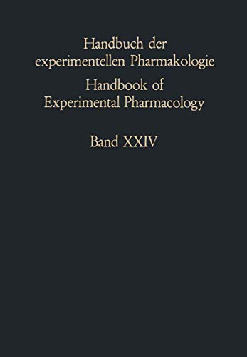 Stock image for Diuretica [Handbuch der Experimentellen Pharmakologie, Band XXIV = Handbook of Experimental Pharmacology: New Series, Volume 24] for sale by Tiber Books