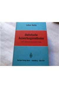 9783540046950: Statistische Auswertungsmethoden