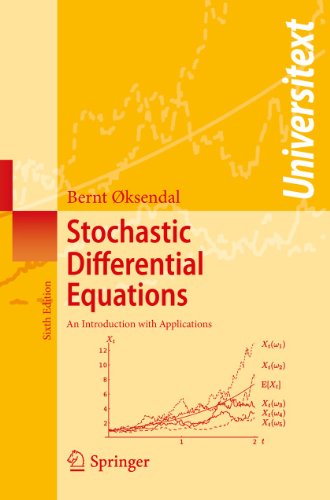 Beispielbild fr Stochastic Differential Equations: An Introduction with Applications Universitext zum Verkauf von medimops