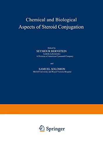 Imagen de archivo de Chemical and Biological Aspects of Steroid Conjugation a la venta por Mispah books