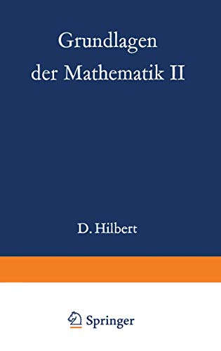 9783540051107: Grundlagen der Mathematik II (Grundlehren der mathematischen Wissenschaften)