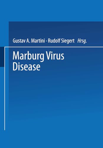 Beispielbild fr Marburg virus disease. Ed.: G. A. Martini ; R. Siegert zum Verkauf von Wanda Schwrer