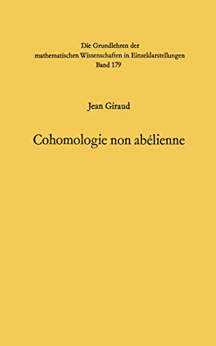 Beispielbild fr Cohomologie Non Abelienne (Volume 179) zum Verkauf von Anybook.com