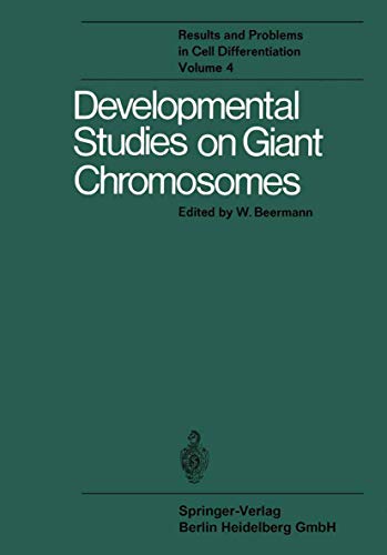 Stock image for Developmental Studies on Giant Chromosomes. for sale by Plurabelle Books Ltd