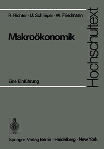 Beispielbild fr Makrokonomik: Eine Einfhrung (Hochschultext) zum Verkauf von Bernhard Kiewel Rare Books