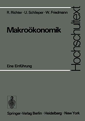 Stock image for Makrokonomik: Eine Einfhrung (Hochschultext) for sale by Bernhard Kiewel Rare Books