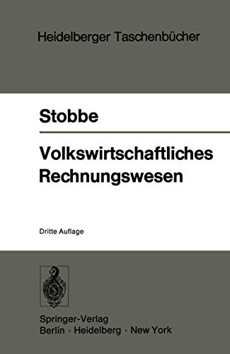 9783540059226: Volkswirtschaftliches Rechnungswesen (Heidelberger Taschenbcher) (German Edition)