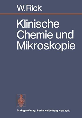 Beispielbild fr Klinische Chemie und Mikroskopie: Eine Einfhrung zum Verkauf von biblion2