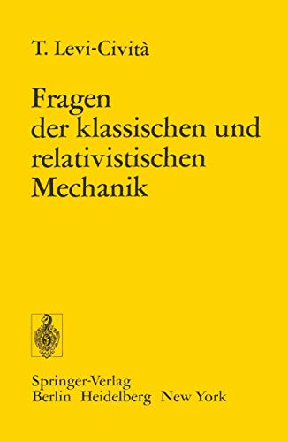 Stock image for Fragen der klassischen und relativistischen Mechanik (Reprint) for sale by Antiquariat Smock