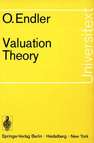 9783540060703: Valuation Theory (Universitext)