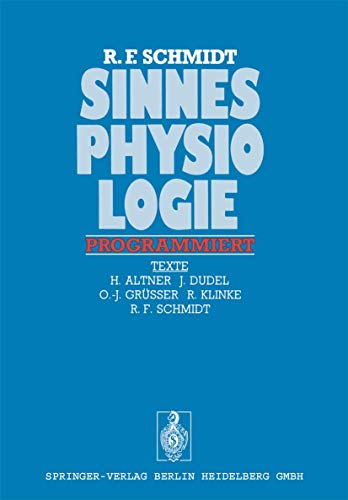 Stock image for Sinnesphysiologie programmiert (German Edition) for sale by Revaluation Books