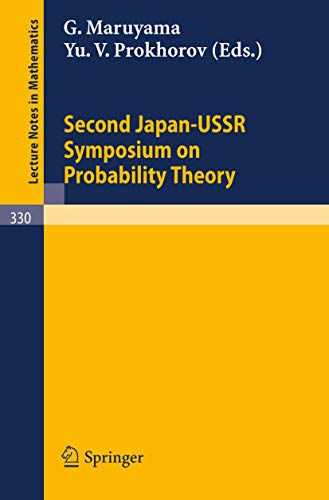 Stock image for Proceedings of the Second Japan-USSR Symposium on Probability Theory for sale by Chiron Media