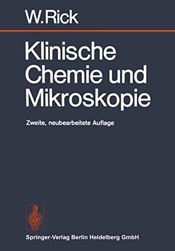 Beispielbild fr Klinische Chemie und Mikroskopie: Eine Einfhrung zum Verkauf von medimops