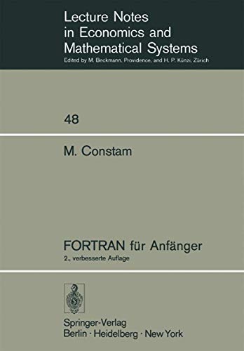 Stock image for Fortran Fr Anfnger for sale by Ammareal