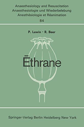 9783540068778: ? thrane: Proceeding of the First European Symposium on Modern Anesthetic Agents Hamburg, November, 9th and 10th, 1973: 84 (Anaesthesiologie und ... Anaesthesiology and Intensive Care Medicine)