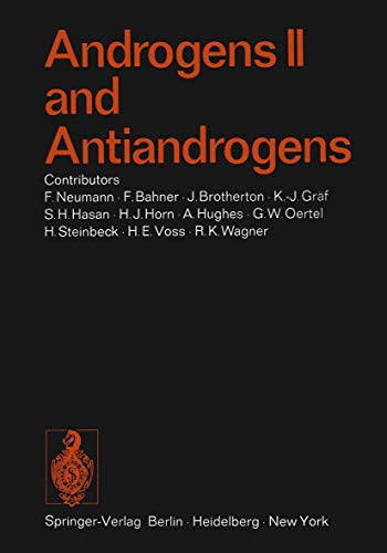 9783540068839: Androgens II and Antiandrogens / Androgene II und Antiandrogene (Handbook of Experimental Pharmacology)